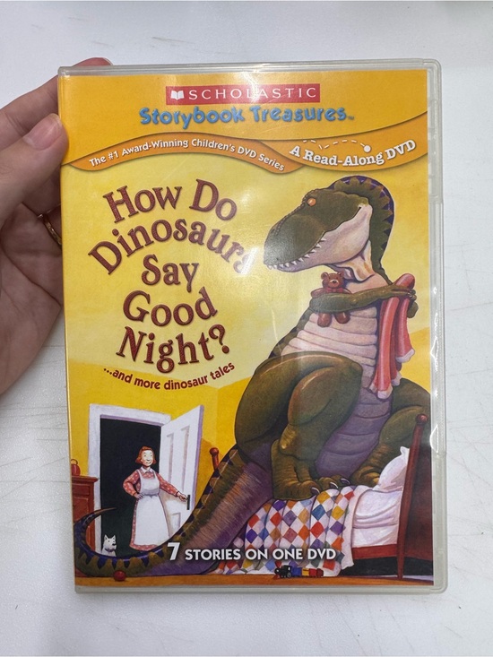 Other - How Do Dinosaurs Say Goodnight? DVD Scholastic Storybook Treasures Tested
